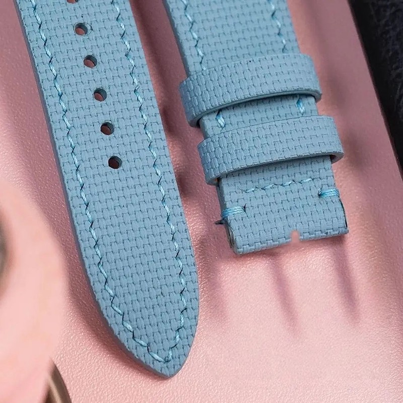 FKM Rubber Sailcloth Watch Strap Quick Release Fluororubber Band 18mm 20mm 22mm gallery