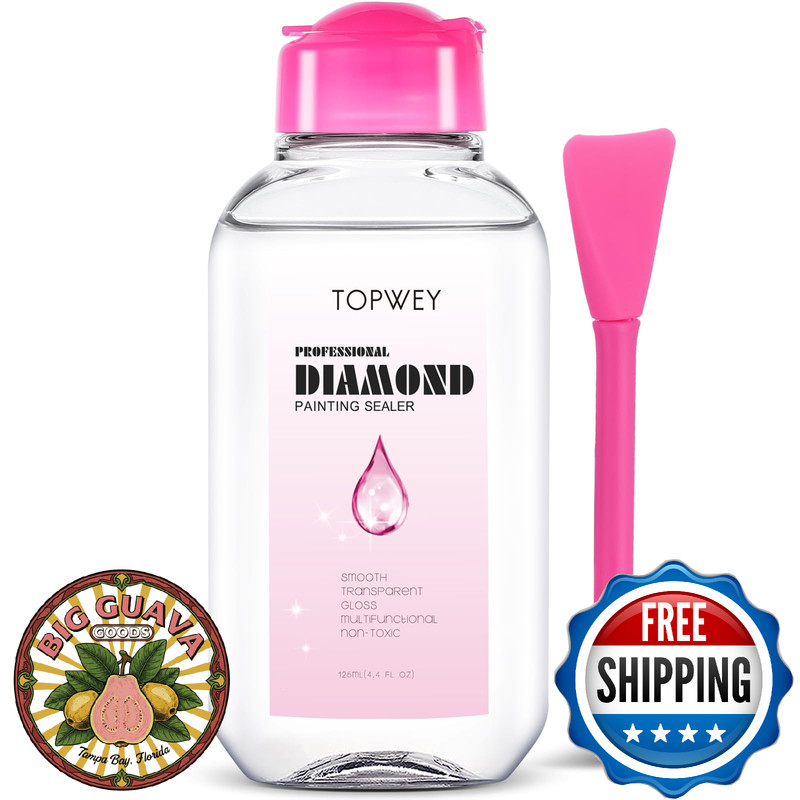 Diamond Painting Sealer Topwey Diamond Painting Adhesive with Applicator Helps r