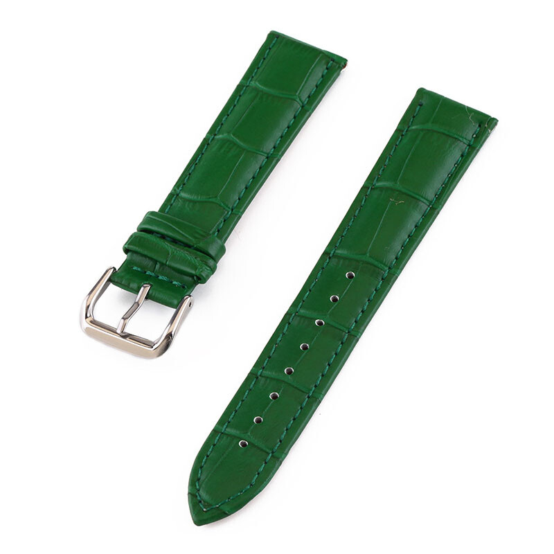 Men Woman Unisex Calfskin Leather Watchstrap Band Watch Strap Bracelet 10-24mm gallery