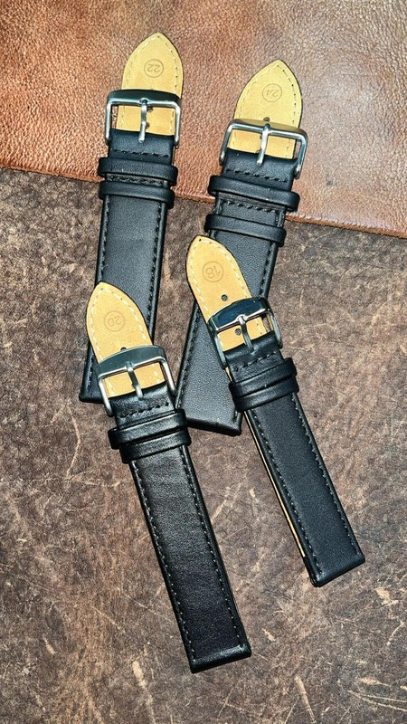 #113xxL 24,22,20,18mm Mixed Size & Colour Leather Watch Strap 50pcs