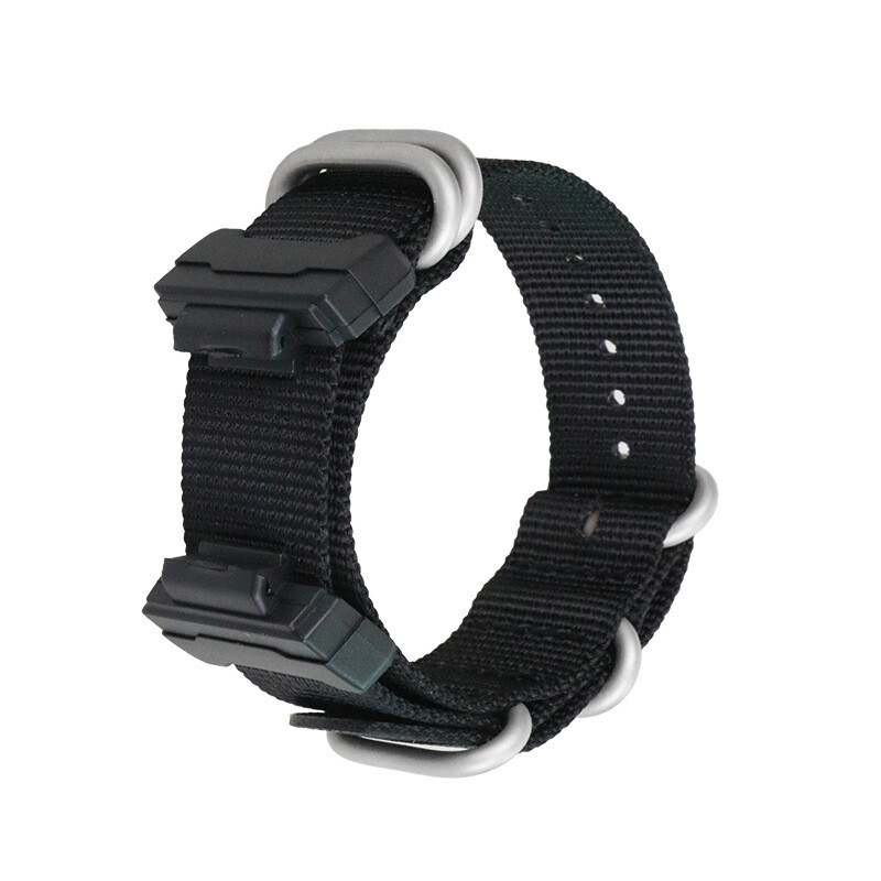 Premium Nylon Canvas Watch Band Strap Mens Military Style for Casio G-SHOCK 16mm