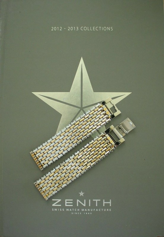NOS VINTAGE 20MM FINE 2-TONE LINK WATCH BAND WATCHBAND BRACELET STRAP FOR ZENITH gallery
