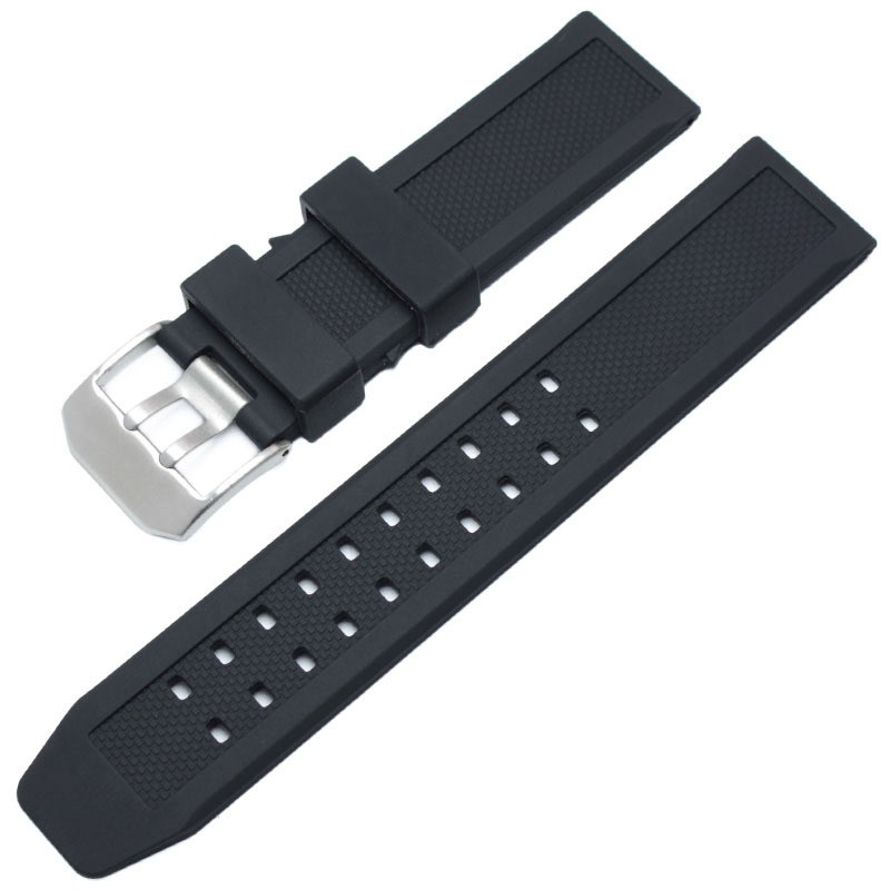 Silicone Watch Straps For Luminox 23mm Military 3080 3050 Watchband Men Women