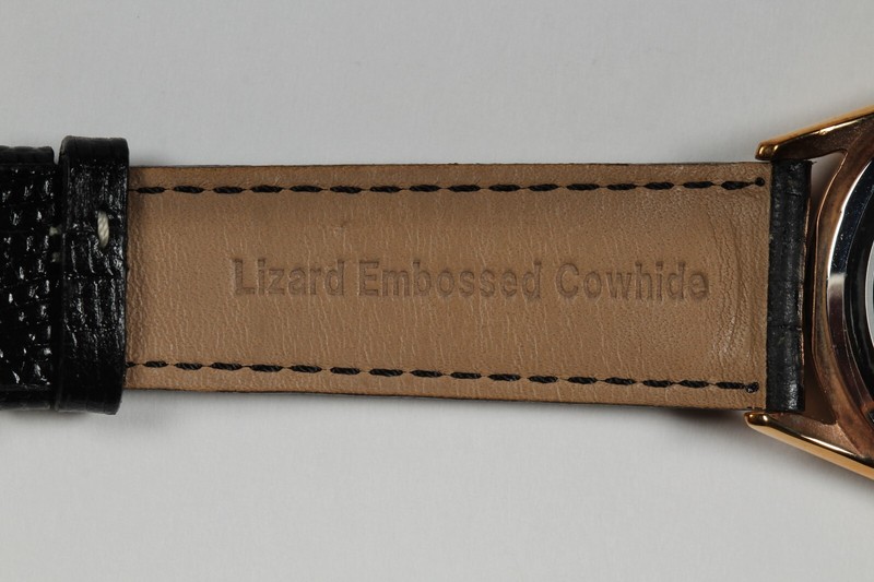 HONORA Lizard Leather Strap Bronze Swiss Watch! NEW! Unisex Swiss Parts - Italy gallery