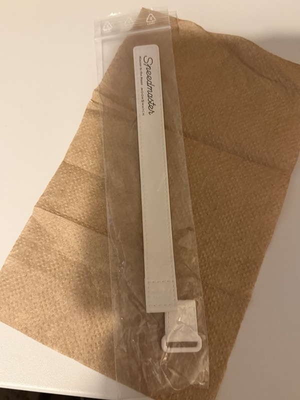 Omega x Swatch MoonSwatch Mission to the Moonphase Strap White Medium