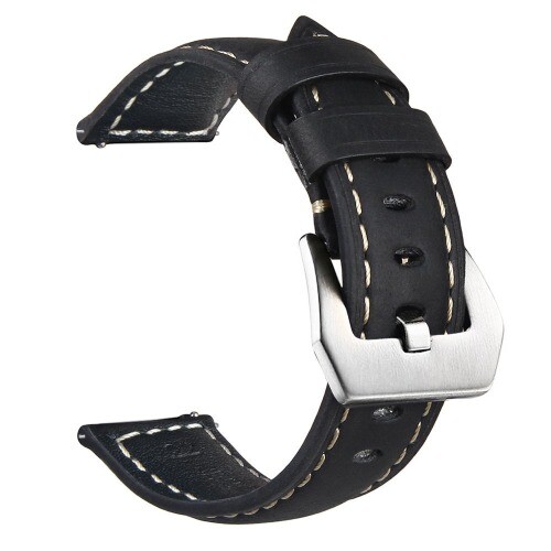Men Solid Color Stainless Steel Strap 20/22mm Fit Seamaster