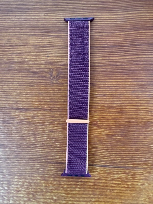 Apple Watch Sport Loop 44mm (42/45/46/49) Genuine OEM Plum Purple