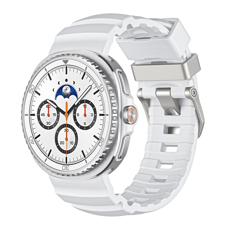 Sports TPU Silicone Watch Band For Samsung Galaxy Watch 8 Classic 46mm/8 40/44mm