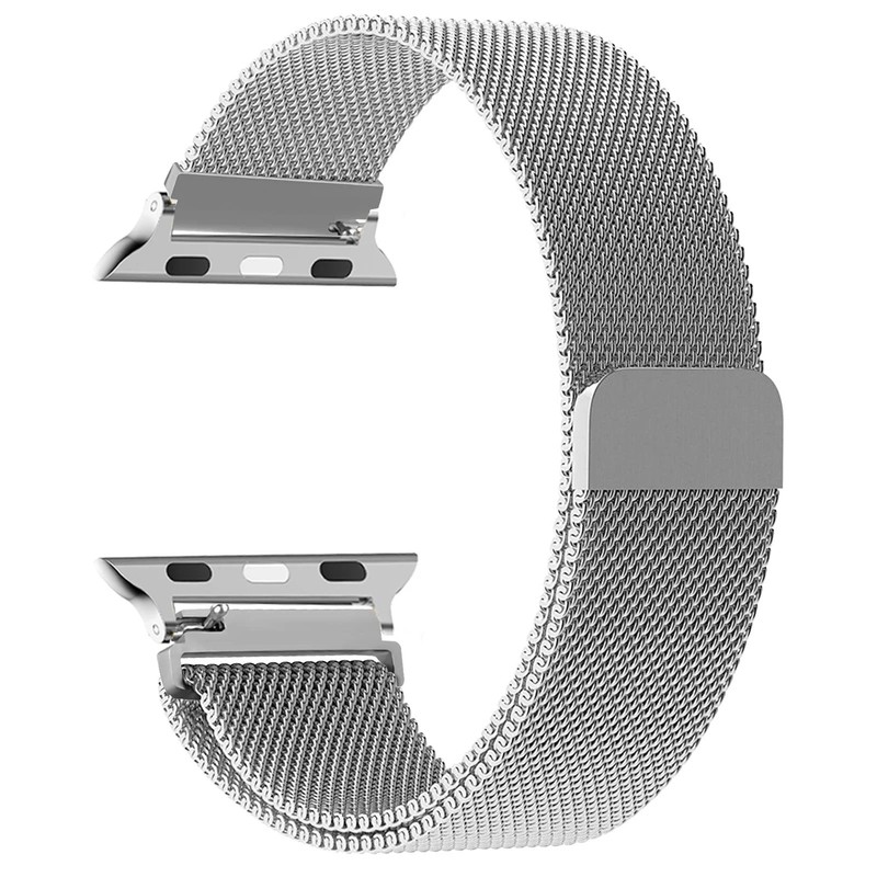 For Apple Watch Milanese Strap Bands 44mm 40mm 45mm 49mm 41mm 42 44 46 mm UK gallery