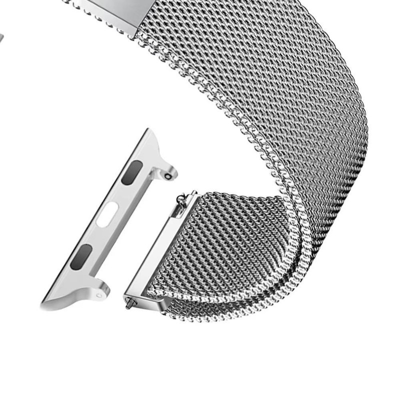 For Apple Watch Band Series 38 40 41 S10 42mm Magnetic Stainless Steel Strap NEW gallery