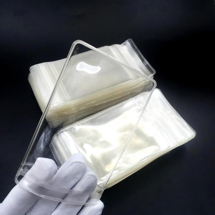 Pack of 100 PVC Plastic Bags Storing Watches Pouch Case (Regular Size)