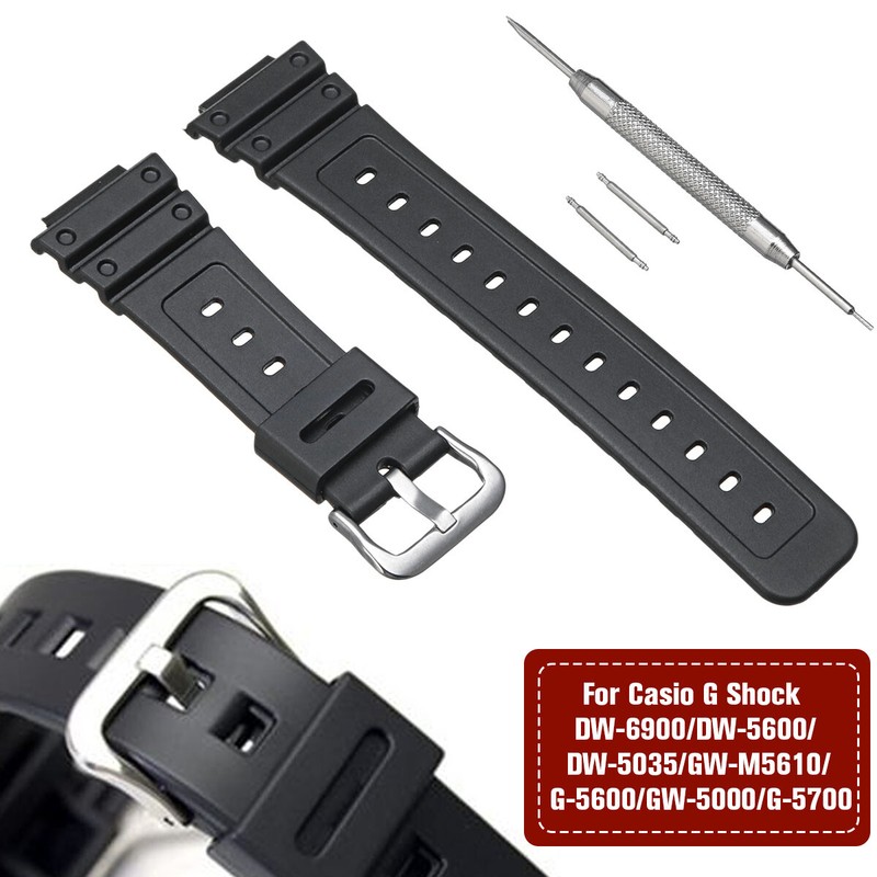 Replacement Watch Band Strap For Casio G-Shock DW-6900/DW-5600/G-5600/GW-5000