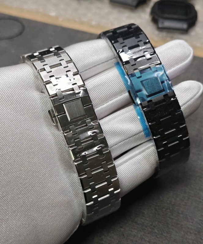 Stainless Steel CasiOak 5th AP Mod Kit Bezel Case Band Strap For G-SHOCK GA2100 gallery