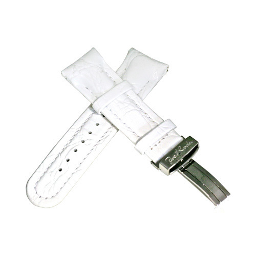 16mm 20mm 22mm 24mm WHITE LEATHER WATCH BAND JOE RODEO JOJO NEW JO JO