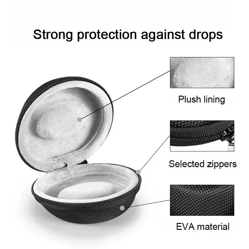 1pc EVA Watch Travel Case Waterproof Zipper Storage Organizer Box - NEW gallery
