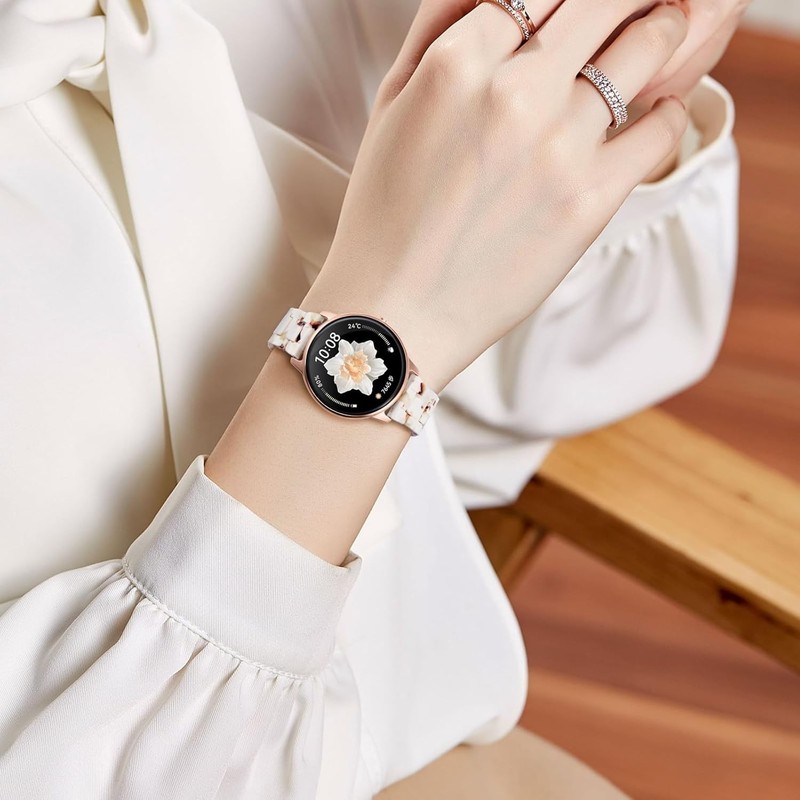Luxury Resin Watch Bands for Men & Women - Scratch-Resistant, Stylish, 12-22mm gallery