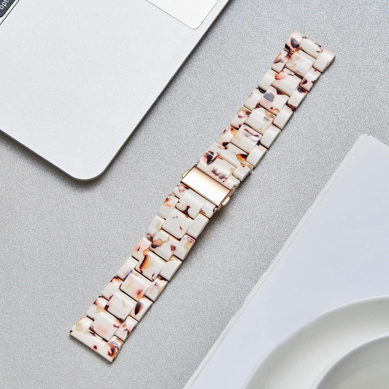 Luxury Resin Watch Bands for Men & Women - Scratch-Resistant, Stylish, 12-22mm gallery