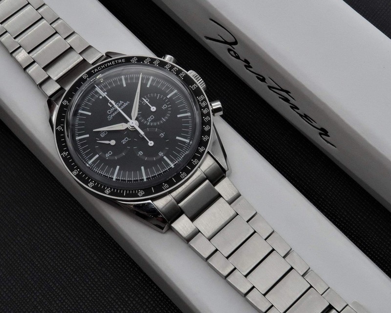 Contemporary Flat Link Bracelet for Omega Speedmaster gallery