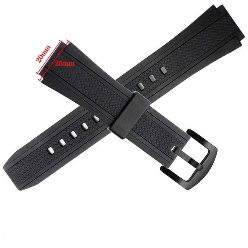 Men's Silicone Watch Strap Fit For Casio Edifice EF552 EF-552D-1A Sports Series gallery