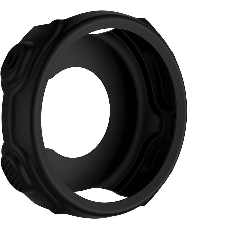 Flexible and Fashionable Black Silicone Cover for Garmin Forerunner 235/735XT