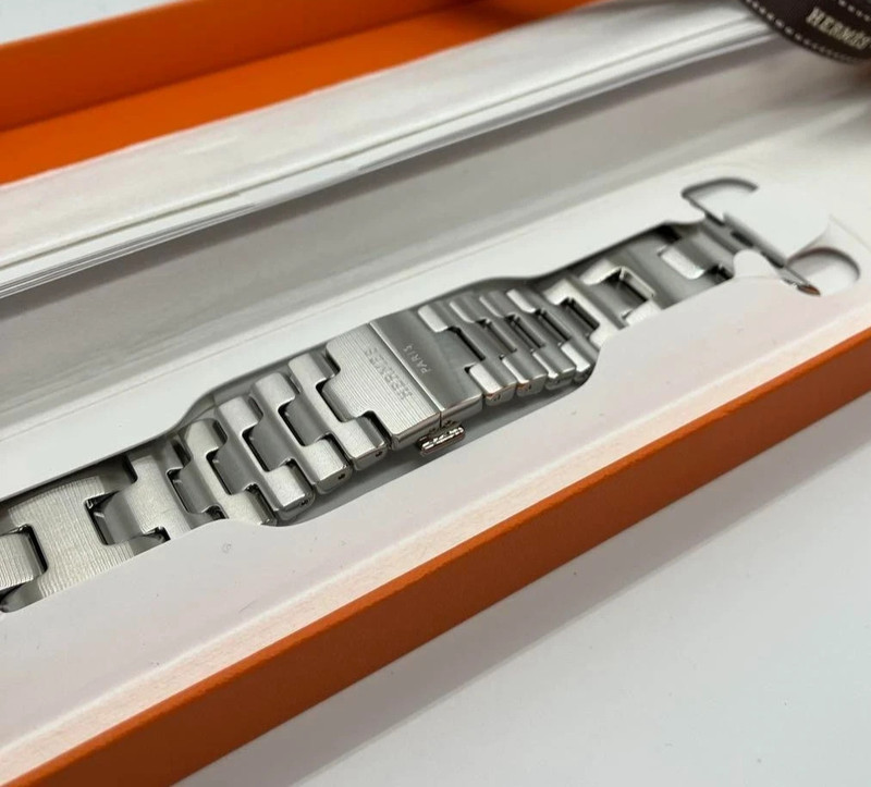 Apple Watch Hermès 46mm Satiné Grand H Small 49mm 45mm Series 10 Ultra Band