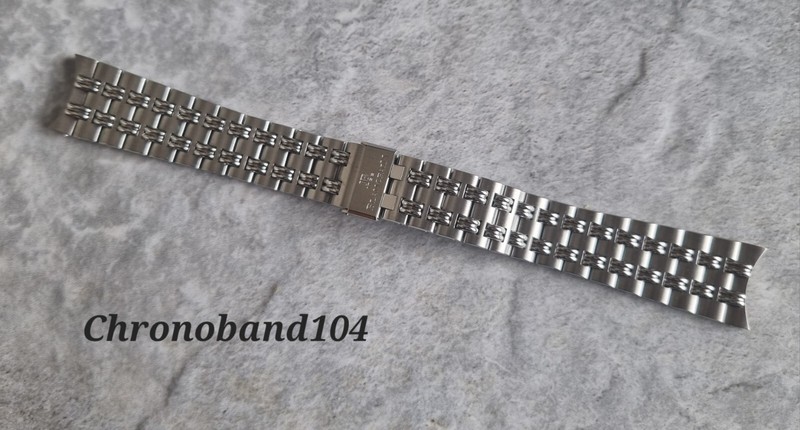 Genuine OEM Blancpain Villeret 19mm Stainless Steel Watch Bracelet Ref: 7009 NEW gallery