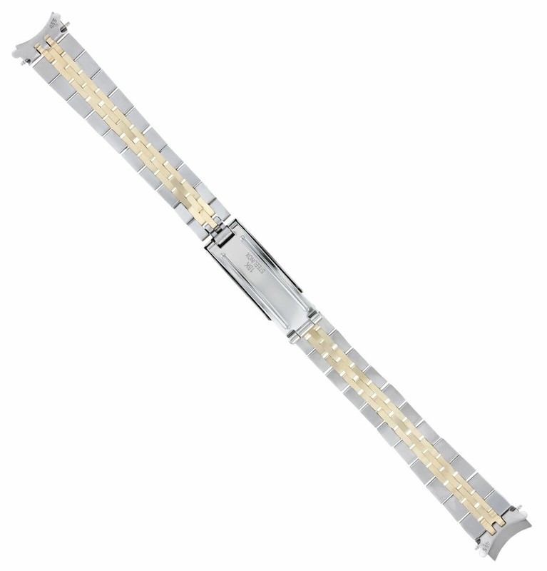 13MM Ladies 14K/SS Jubilee Watch Band For Rolex 69163, 69173, 79163, 79173 79193 gallery