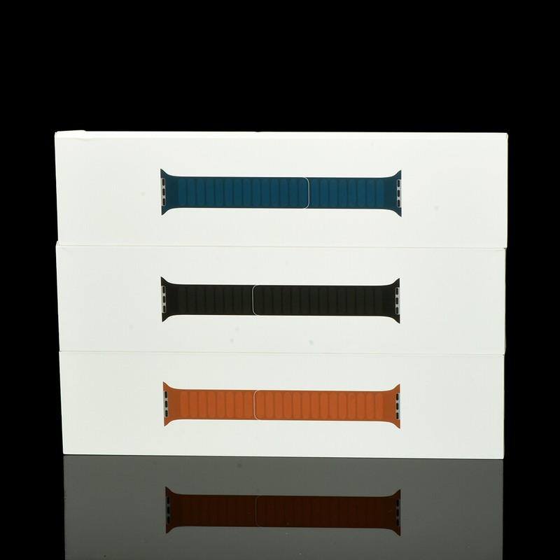 Apple iWatch Leather Link Band 38mm 40mm 41mm 6 7 8 9 SE Ultra 2 42mm 44mm 45mm
