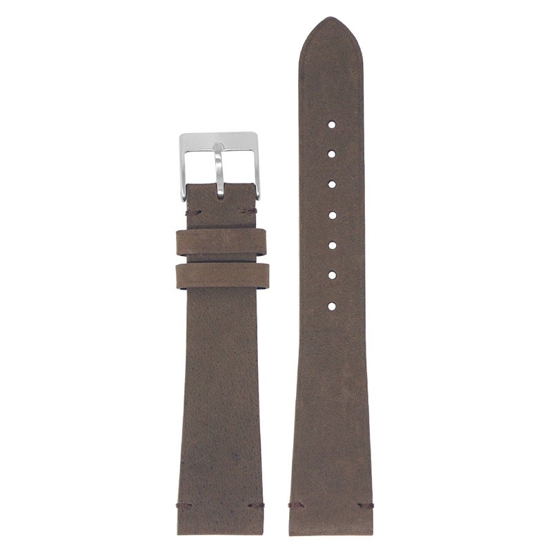 DASSARI Oiled Nubuck Genuine Leather Watch Band Strap 18mm 19mm 20mm 21mm 22mm