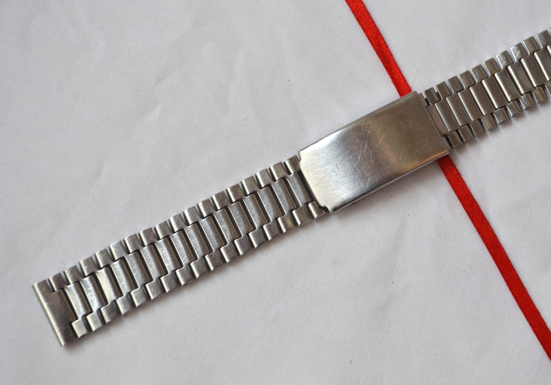 Soviet watch Bracelet vintage 165mm 16mm Wristwatch band Raketa Slava Poljot ZIM