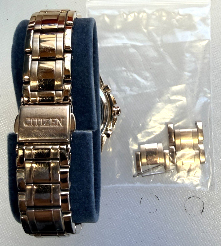 Citizen Women's Watch 3 Extra Links 14mm Gold Tone (watch NOT included) gallery