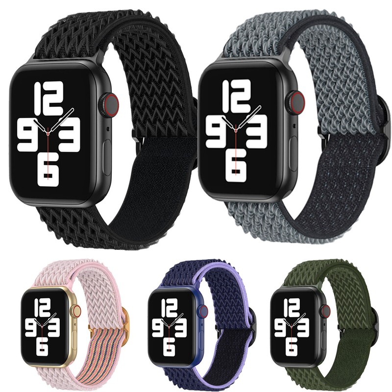 Nylon Band Strap For Apple Watch iWatch Series 7 6 5 4 3 2 1 SE Ultra 38mm-49mm