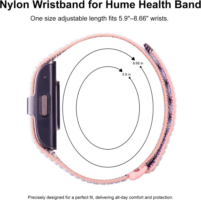 Nylon Loop Sport Replacement Bands Compatible with Hume Health Band, Soft Bre... gallery