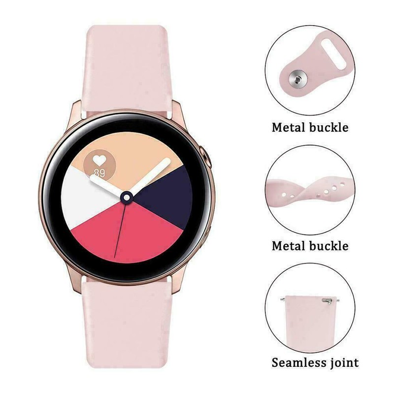 For Samsung Galaxy Watch 46mm SM-R800 S3 45MM Band Silicone Sport Bracelet Strap gallery