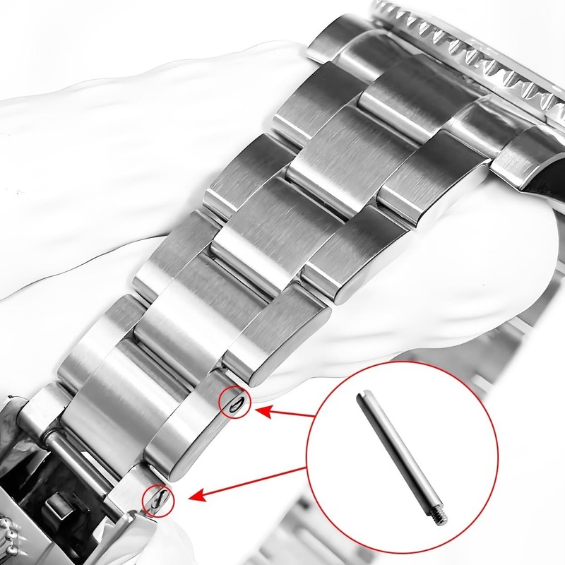 Screws Link Pins Tube Replacement for Rolex Watch Strap Bracelet Stainless gallery