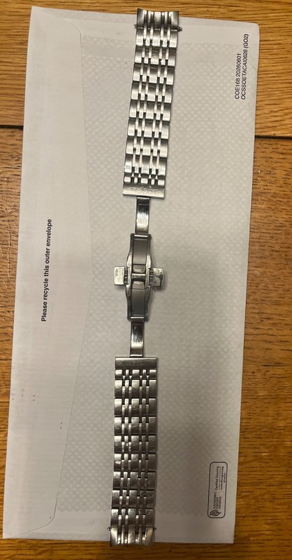 Tissot Carson T085 Original 19mm mens wristband Swiss gallery