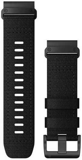 Garmin 010-13010-00 QuickFit 26 Tactical Black Nylon Watch Bands