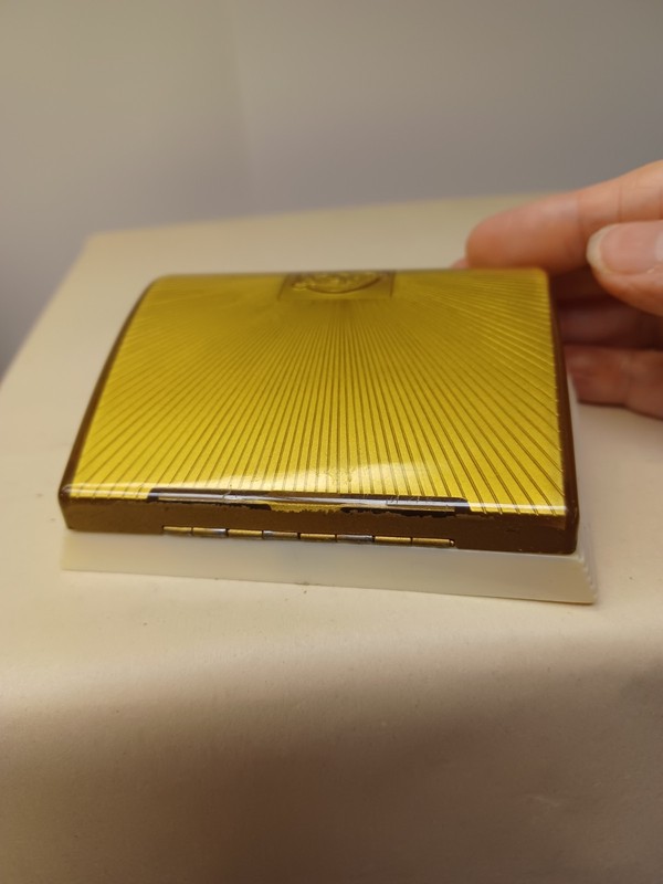 Vtg Bulova Fifth Avenue Women’s Watch w/Gold Art Deco Case Box gallery