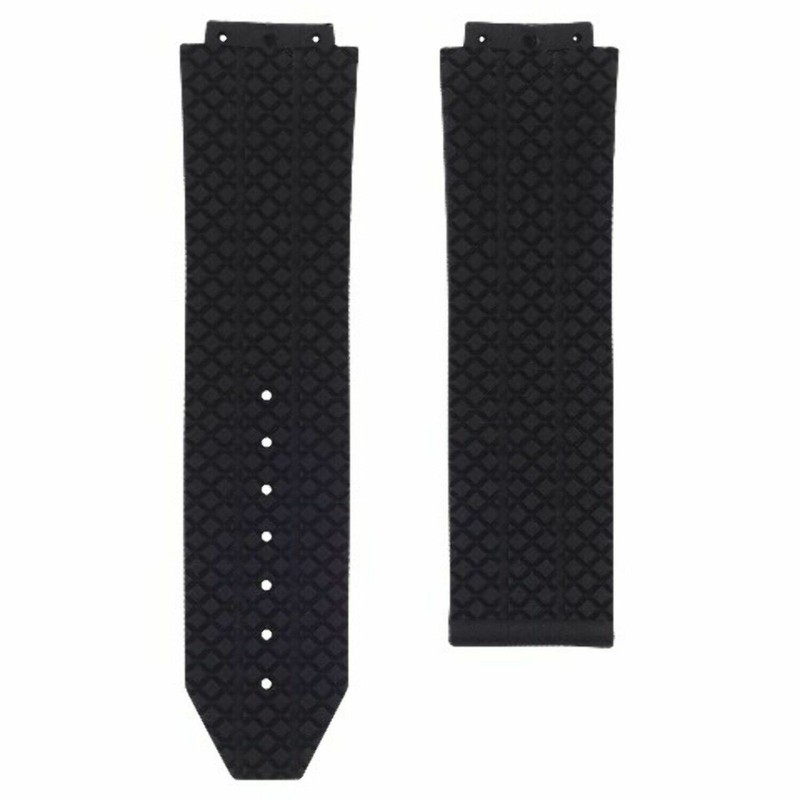 24-25MM RUBBER WATCH STRAP BAND FOR HUBLOT FUSION BIG BANG 44-44.5-45MM CERAMIC gallery