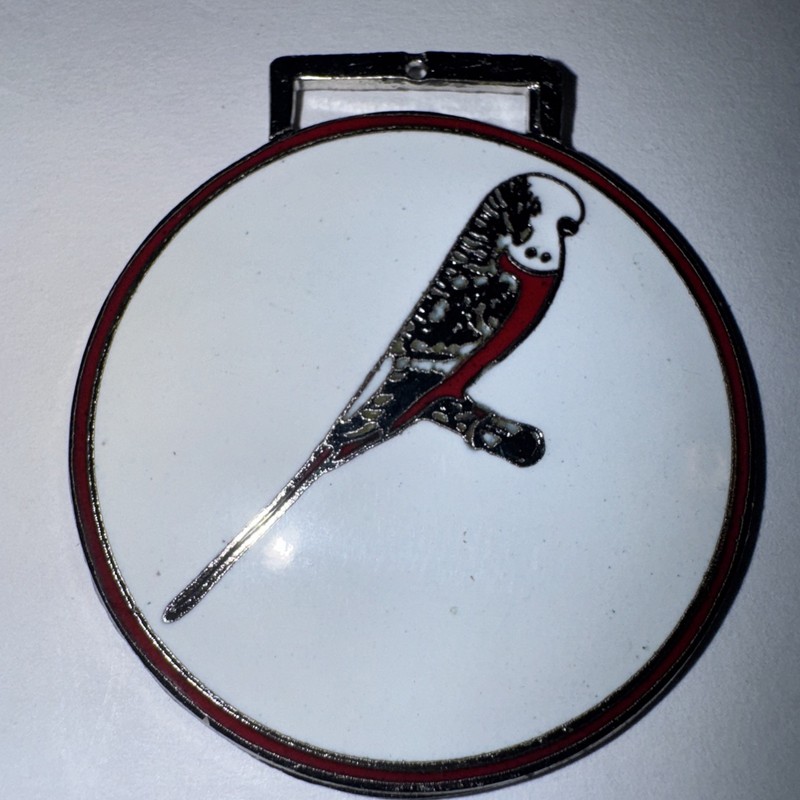 Vintage Pet Bird Watch FOB Key Chain Charm Pendant Fast Free Shipping