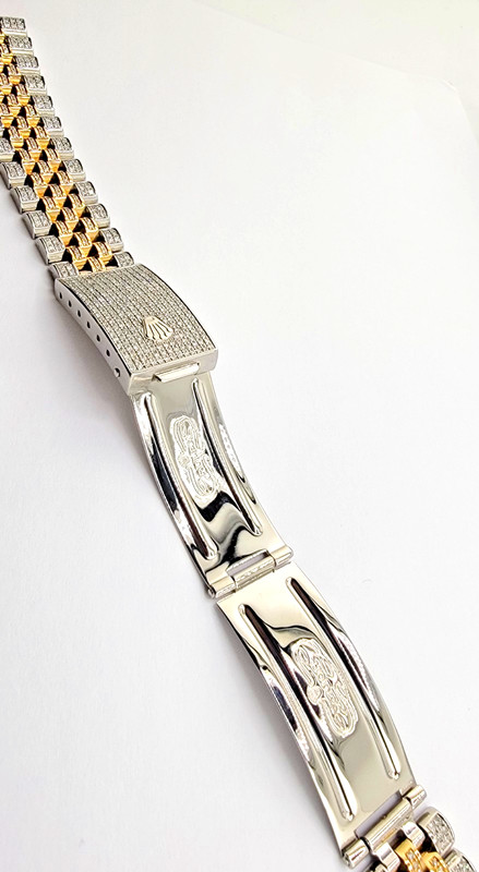 Rolex Datejust 2-Tone Yellow 4CTW Natural Diamond Jubilee 31mm Watch Bracelet gallery
