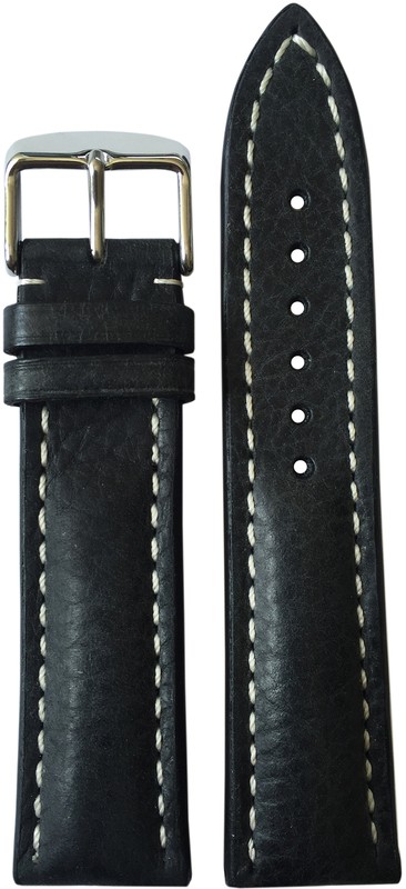 20×18 RIOS1931 for Panatime Charcoal Watch Strap w/Buckle for Breitling
