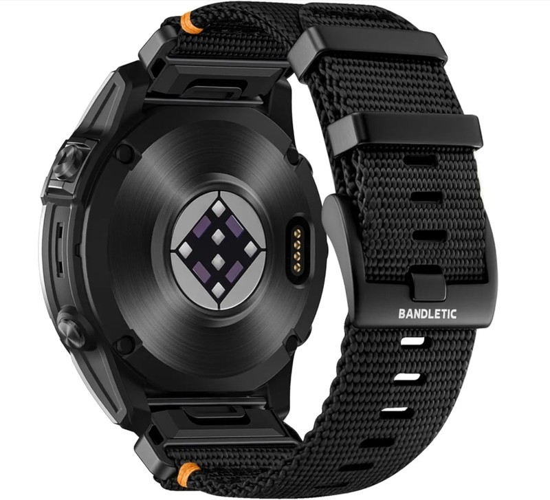 For Garmin Instinct 2 Watch Band 22mm Quick Fit Rugged Nylon Fenix 8 E 47mm/7 6