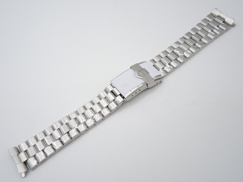 NEW 20MM STAINLESS BRUSH FINISH MIDDLE LINK BRACELET TAG HEUER 2000 WK1110 WATCH