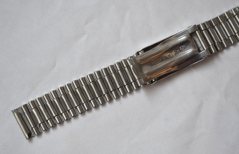 Soviet watch Bracelet vintage 165mm 16mm Wristwatch band Raketa Slava Poljot ZIM gallery