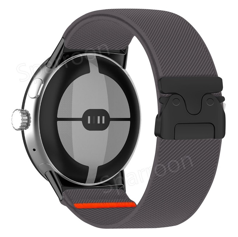 Nylon Strap for Google Pixel Watch 1/2/3/4 41mm 45mm Elastic Loop Band Wristband gallery