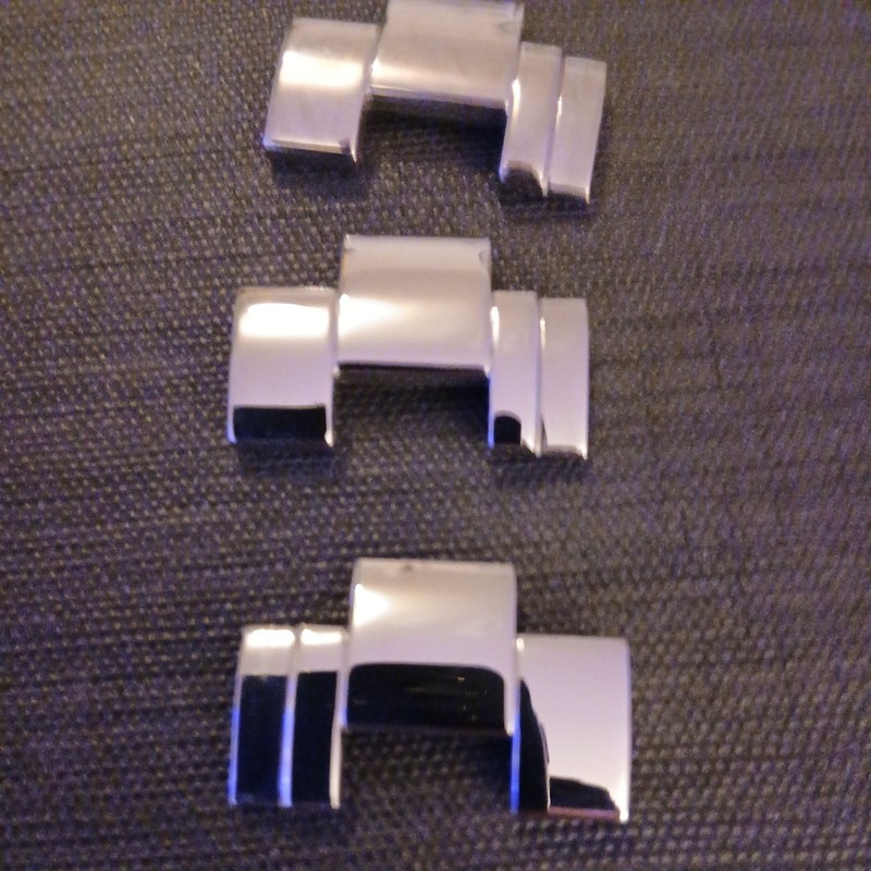 Links For Armani Exchange Ravenna AX4203 Watch Band Silver 28mm Genuine Unworn gallery