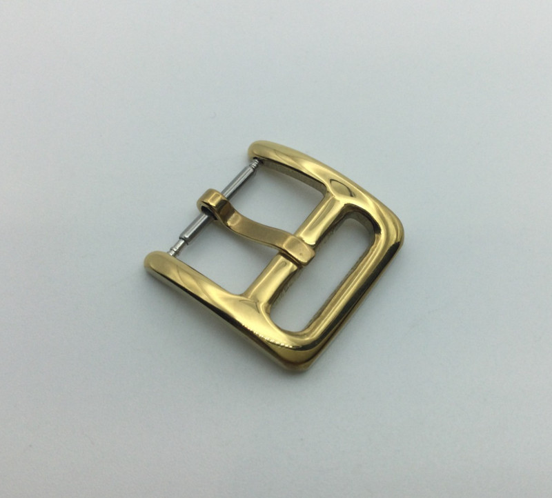 PREMIUM QUALITY 14MM TANG BUCKLE FOR HERMES APPLE WATCH BAND YELLOW