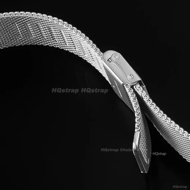 Stainless Steel Milanese Watch Strap 18–24mm Quick Release Mesh Bracelet UK gallery