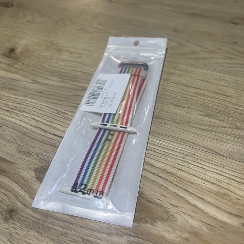 Apple Watch Strap 42mm – Rainbow Woven Band 42mm Pride LGBTQ – new